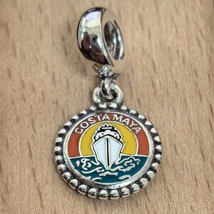 Pandora COSTA MAYA Exclusive Dangle Charm Pendant, S925 Silver Bracelets